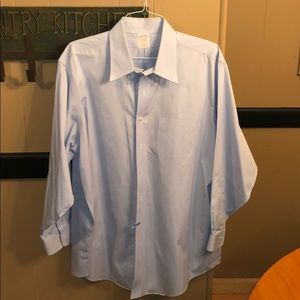 Brooks Brothers light blue long sleeve shirt 18-34